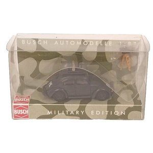 Busch Volkswagon Military Edition Beetle VW Kafer Propaganda Fahrzeug Camera New